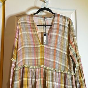 NWT bl^nk maxi dress size small P2P 20 🧡⭐️❤️